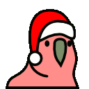 :christmas_parrot